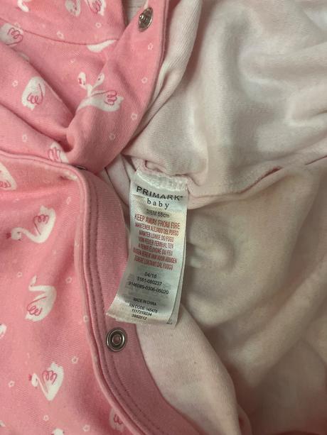 Balík dlhorukavovych overalov/pyzamiek, primark,68