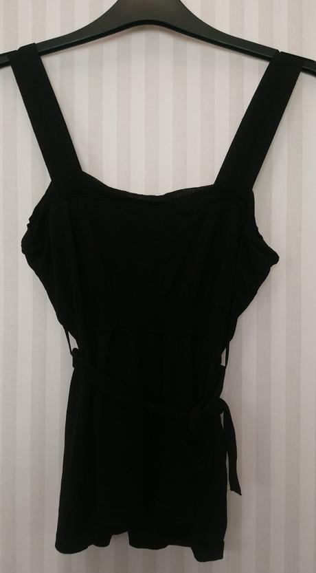 Dámsky čierny top na ramienka, nicowa, m, m