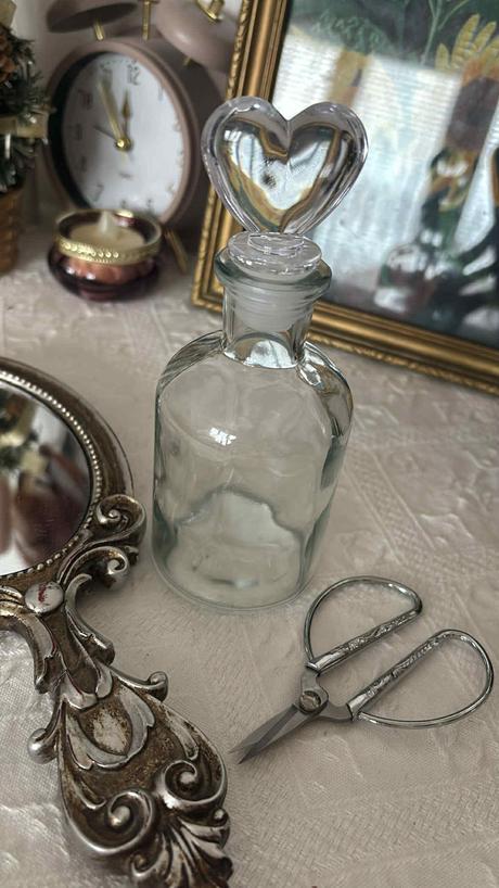 Strieborné retro nožnice 8,5 cm, 