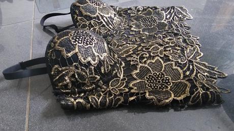 Podprsenkvy korzet spoločenský, s