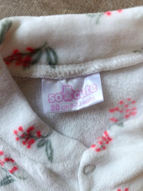 Teplé pyžamko, pepco,80