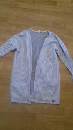 Predám dámsky cardigan, denim,s