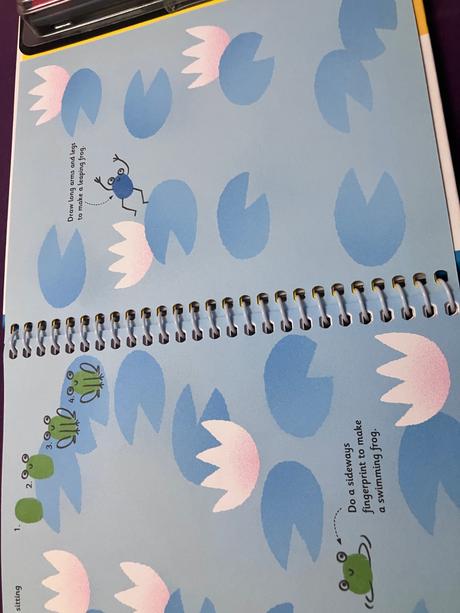 Malovanie prstami usborne kniha, 