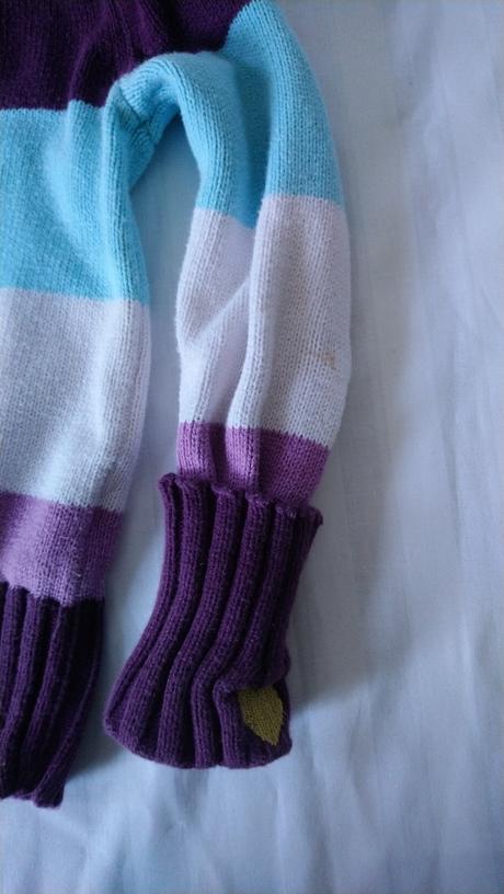 Dievčenský farebný pulóver, rolák, dopodopo, dopodopo,98