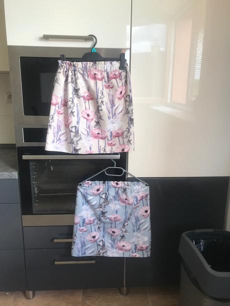 Kvetinové sukne s elastickým pásom, s