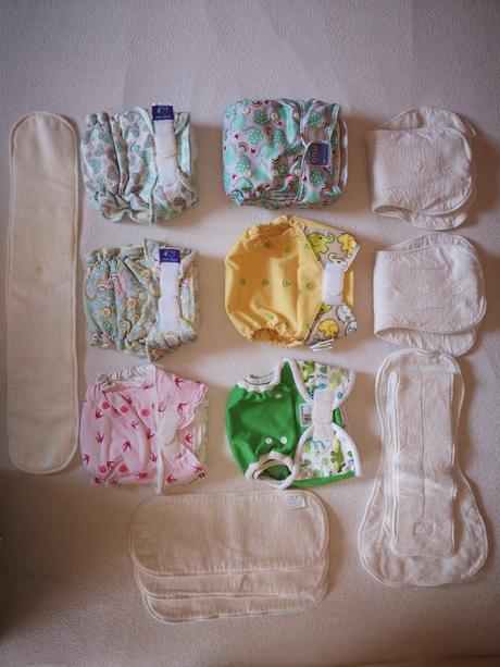 Látkové plienky rôzne, bambi roxy,4 kg - 9 kg