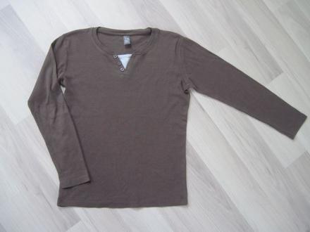 Nátelník - tričko s dlhým rukávom, zara,128
