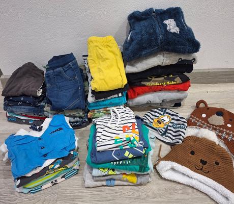 Veľký balík oblečenia 80/86, 86–98