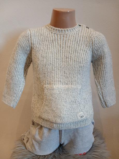 Chlapčenský sveter sivý zara (98), zara,98