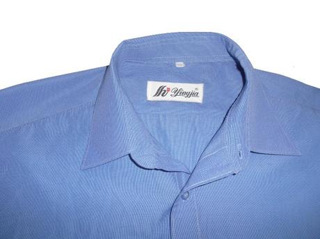 Modrá pánska košeľa veľ.m, m