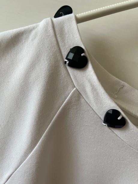 Biele tricko mohito so srdieckami, mohito,m