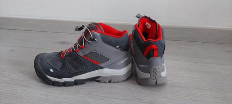Turistické topánky crossrock, quechua,37