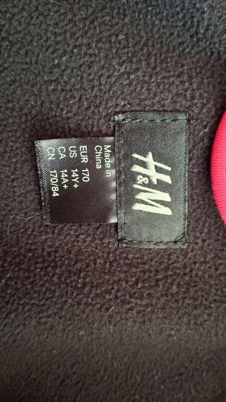 Dievčenská šedá softshellová bunda, h&m., h&m,170