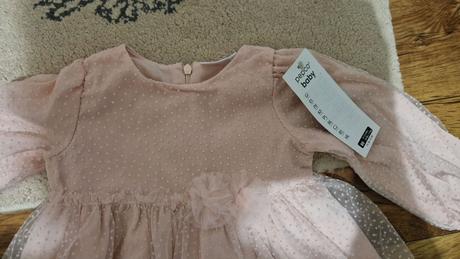 Šifonové šatičky 9-12m, pepco,80