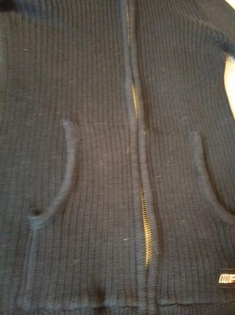 Sveter na zips, fishbone,l