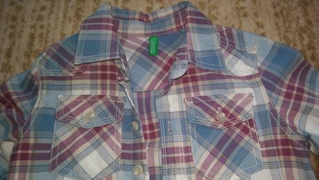 Elegantná košeľa značky benetton v super stave, benetton,104