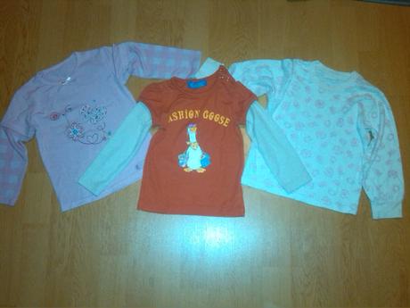 Trička dlhý rukáv , 92