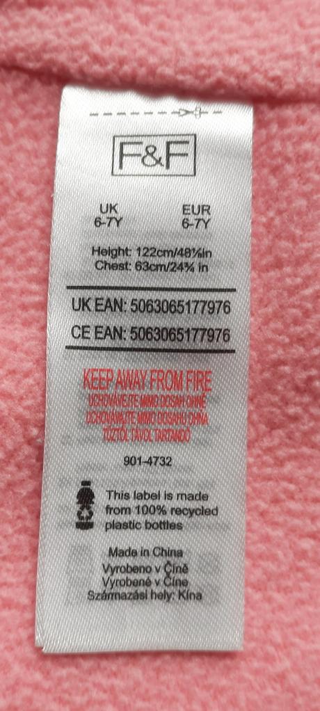 Prechodná pogumovaná  zateplená bunda., f&f,122