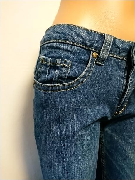 Dámske riflové elastické trištvrťáky, yessica, yessica,s