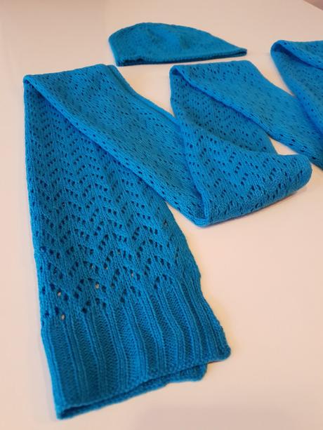 Súprava čiapka so šálom, 