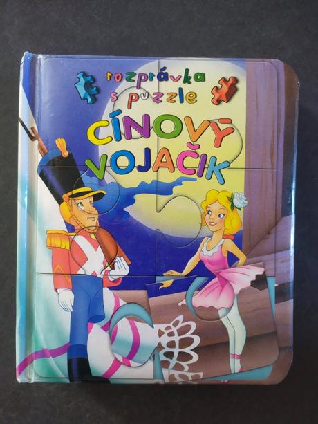 Kniha s puzzle cínový vojačik,