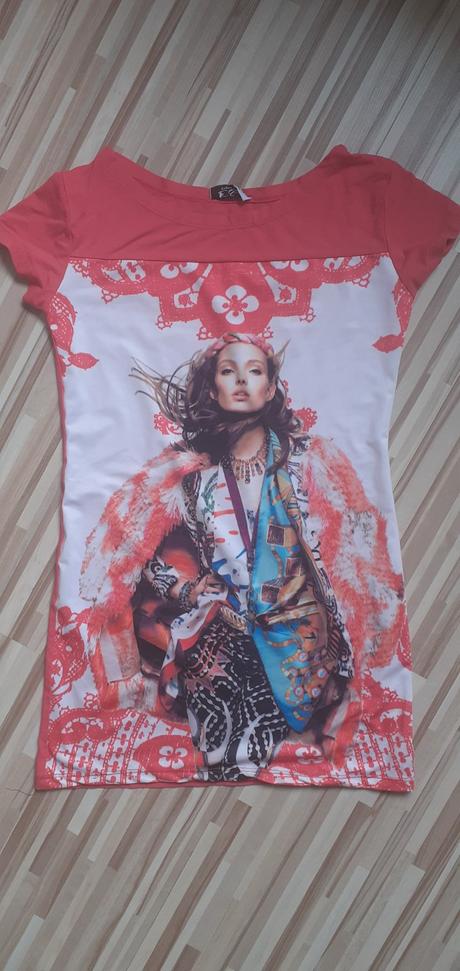 Predĺžené tričko/minišaty, xs