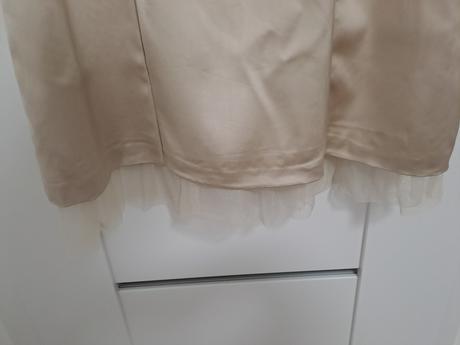 Luxusne damske saty, bandolera,38