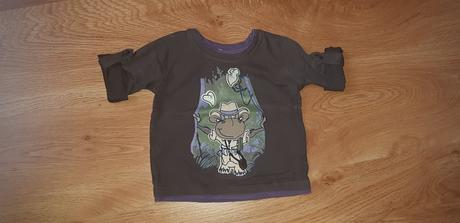 Tričko s roll-up rukávmi 6-9 m., george,68