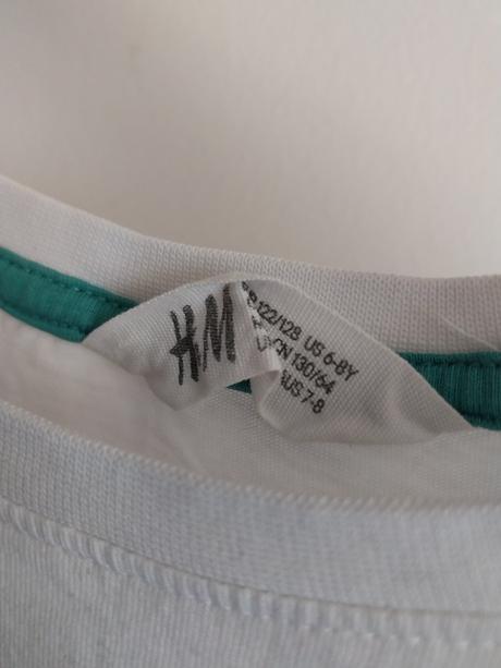 Tricko dino, h&m,122