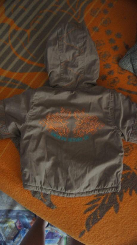 Zimná bunda hnedá, baby,68