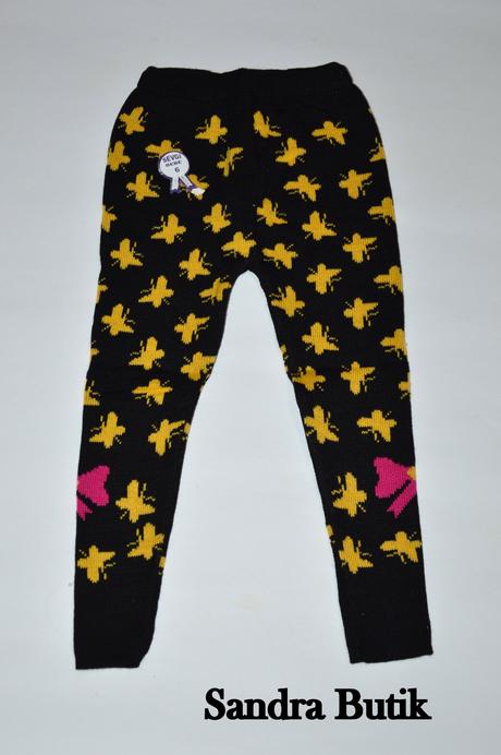 Detské úpletové legínky - kamašky, 80 - 140