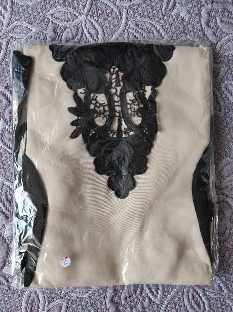 Šaty s krajkou, veľ. m - l, m