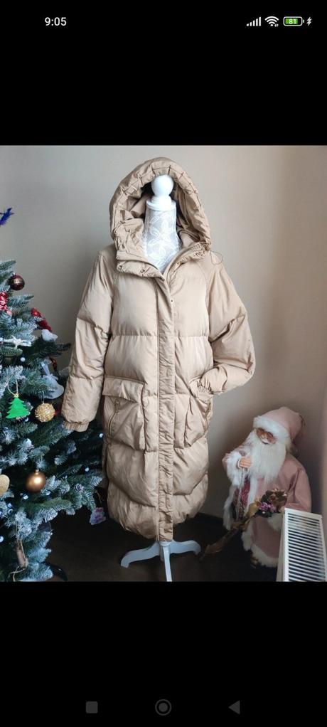 Zimná bunda perova, s