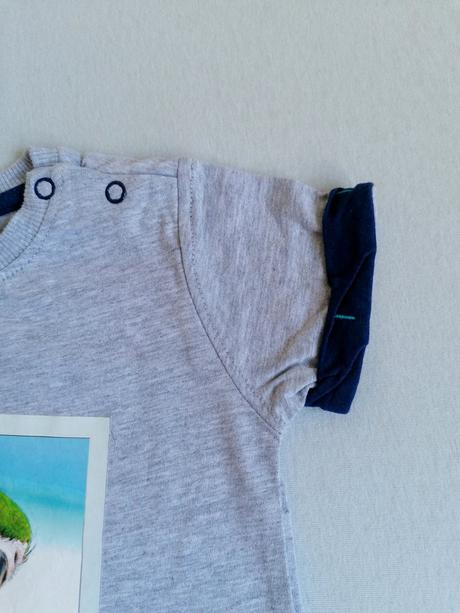 Tričko s papagájom veľ. 74, ergee,74