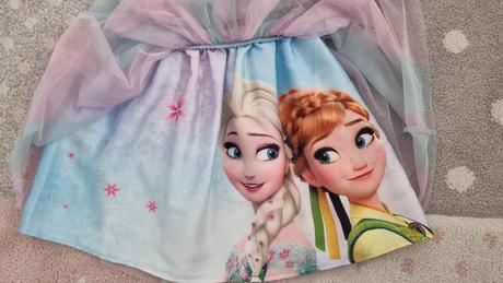 Tylová sukňa frozen, c&a,122