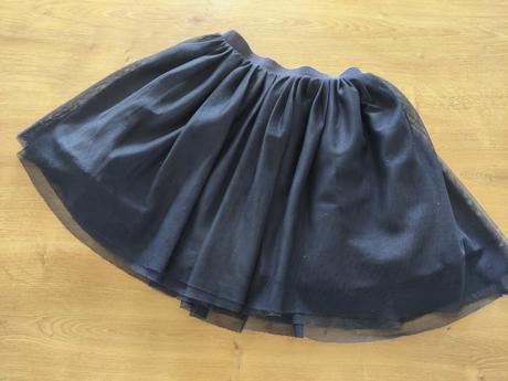 Trblietavá tylová sukňa, h&m,116
