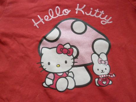 Tričko s obrázkom hello kitty, h&m,122