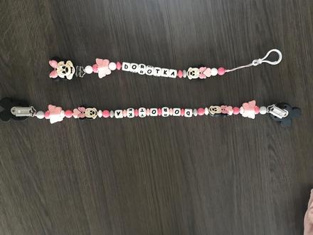 Retiazka na cumlík a kocik dorotka (hryzatko), 