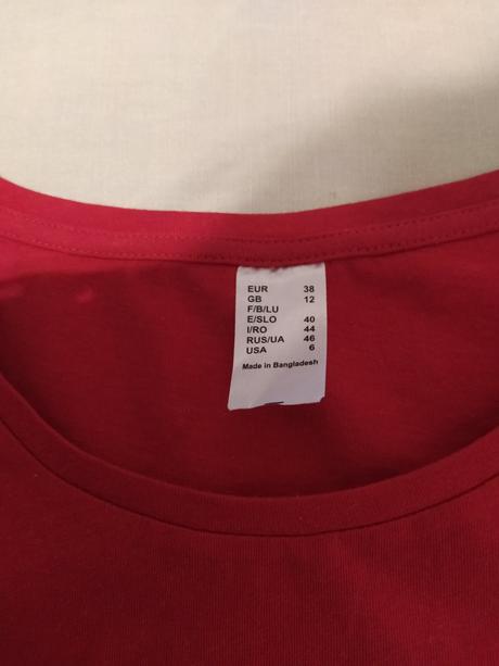 Tričko dámske veľkosť m, m