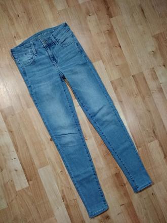 American eagle jegging stretch rifle, american eagle,xs