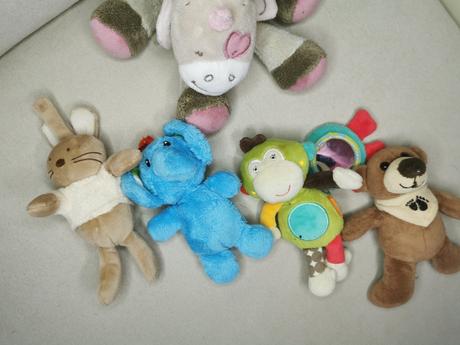 Sada plyšových malých hračiek, 