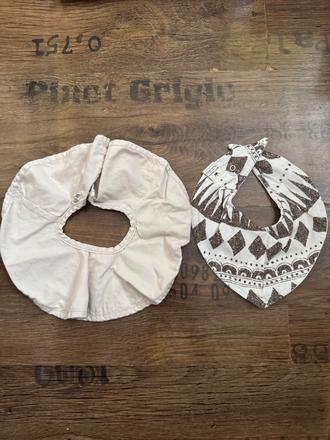 2ks slintáčiky / nákrčníky elodie,