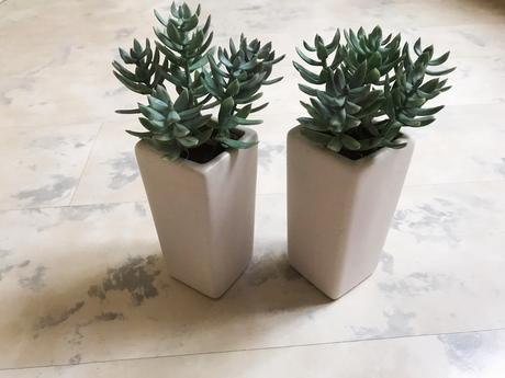 Bytový doplnok kvety 2 ks,