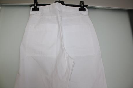 Volne siroke biele zara nohavice, zara,xs