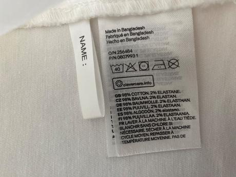 Riflove saty na traky, h&m,134