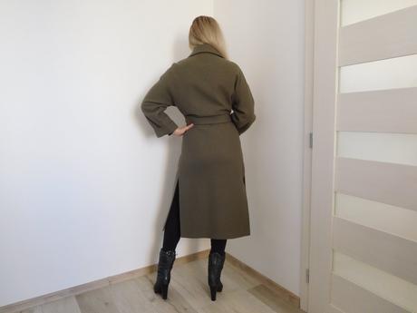 Zara woman -s/m-kabát dámsky,vlnený,, zara,s