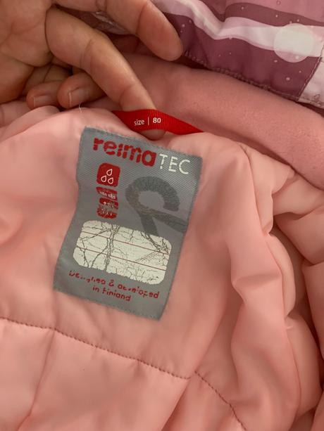Reima model puhuri zimná kombinéza 80/86, zateplen, reima,80