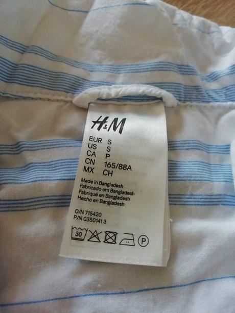Košeľa h&m, h&m,s