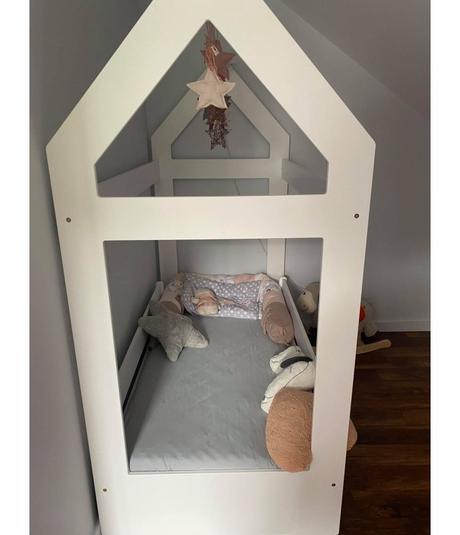 Detská posteľ domček,rôzne veľkosti, šírka (cm): 80,dĺžka (cm): 180