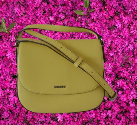 Dkny crossbody kožená kabelka, dkny